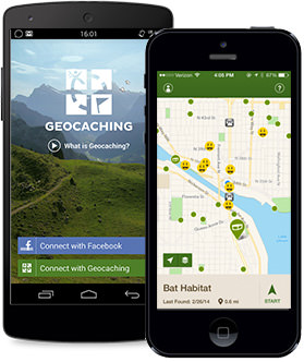 Geocaching Apps für iPhone und Android
